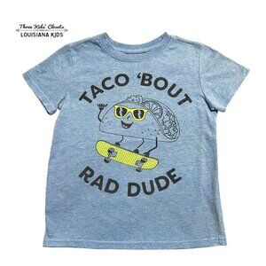 Odin & Ivy Sz S Taco 'Bout Rad Dude Shirt
